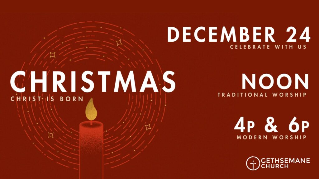 christmas 2025 at gethsemane